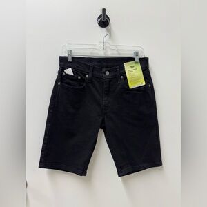 New Levi's Women's 405 Standard Black Jean Shorts